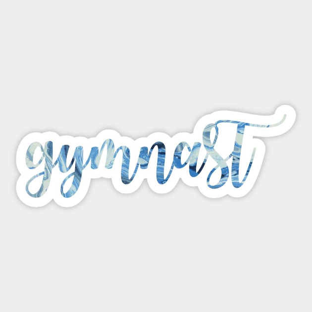 Gymnast Sticker by sportartbubble